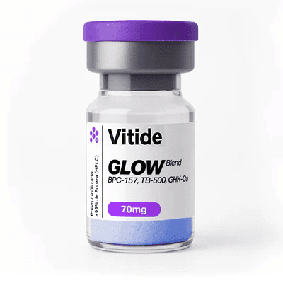 Glow BPC-157 10mg + TB-500 10mg + GHK-Cu 50mg